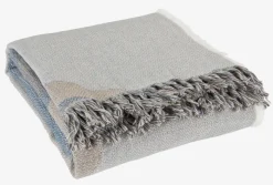 LOBELIA Plaider|Plaid 130x180 blå/grå