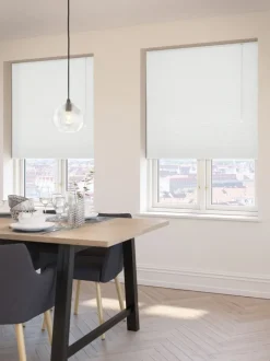 FUR Mørklægningsgardiner|Plisségardin mørklægning 80x130cm hvid honeycomb