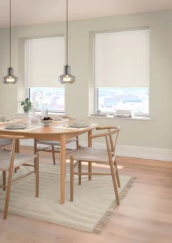 HVEN Mørklægningsgardiner|Plisségardin mørklægning 60x130cm up/down Hvid