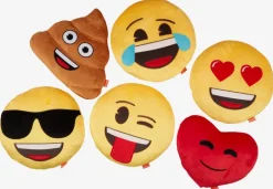 EMOJI Pyntepuder|Pyntepude Ø35 assorteret