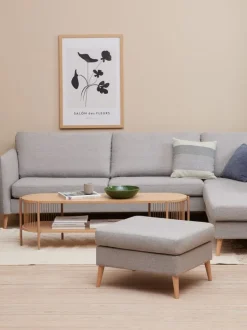 HORNFIOL Pyntepuder|Pyntepude 45x45 chenille Blå