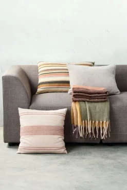 HORNFIOL Pyntepuder|Pyntepude 35x50 chenille Lysegrå