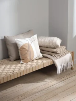 POPPEL Pyntepudebetræk|Pyntepuder|Pyntepudebetræk 50x50 hvid/beige