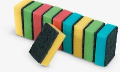 KALUKA Klude/svampe|Rengøringssvamp 10 stk/pk