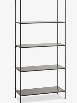 HORBELEV Reoler Og Rumdelere|Reoler Og Rumdelere|Reol 5 hylder bred sort