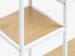 TRAPPEDAL Reoler Og Rumdelere|Reoler Og Rumdelere|Reol 7 hylder egefarve/hvid Eg+Hvid