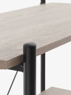 VANDBORG Reoler Og Rumdelere|Reoler Og Rumdelere|Reol 5 hylder eg/sort