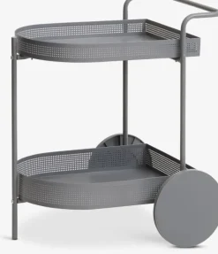 JUKKERUP Småopbevaring Diverse|Rullebord mørkegrå