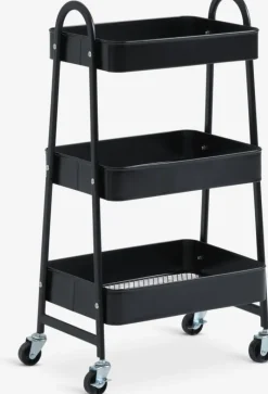 KANSTRUP Småopbevaring Diverse|Rullebord Sort