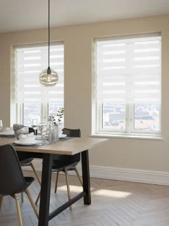 ALSTEN Duo Rullegardiner|Rullegardin Duo 60x180cm m/kassetter Hvid