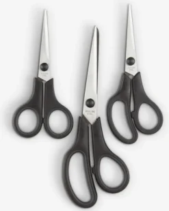 JOAKIM Tilbehør Til Husholdning|Sakse 3 stk/pk sort