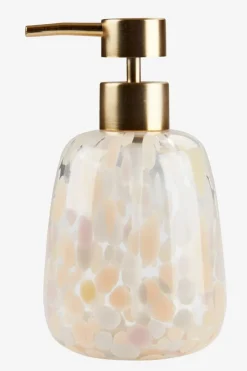 EDSBRO Badeværelsesopbevaring|Personlig Velvære|Sæbedispenser håndlavet glas