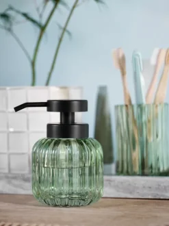 KATTARP Badeværelsesopbevaring|Personlig Velvære|Sæbedispenser grøn