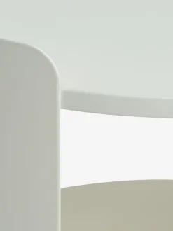 BALLING Sengeborde|Sengeborde|Sengebord 1 hylde hvid