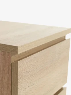 LIMFJORDEN Sengeborde|Sengeborde|Sengebord 2 skuffer lys efarve Eg