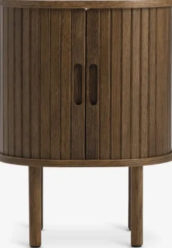 LYNGVIG Sengeborde|Sengeborde|Sengebord 2 jalousilåger mørk eg Mørkeg