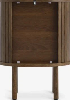 LYNGVIG Sengeborde|Sengeborde|Sengebord 2 jalousilåger mørk eg Mørkeg