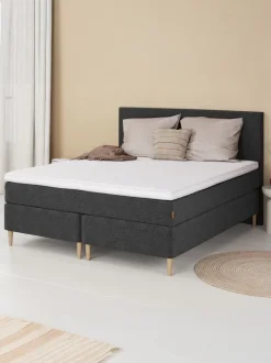 H70 BUTTONS Sengegavle|Sengegavl 180x122 Grå-40