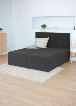 H70 BUTTONS Sengegavle|Sengegavl 180x122 Grå-40