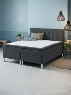 H70 BUTTONS Sengegavle|Sengegavl 180x122 Grå-40