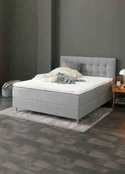 H70 BUTTONS Sengegavle|Sengegavl 180x122 Grå-23