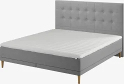 H70 BUTTONS Sengegavle|Sengegavl 180x122 Grå-23