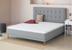 H70 BUTTONS Sengegavle|Sengegavl 180x122 Grå-23