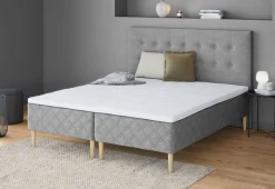 H70 BUTTONS Sengegavle|Sengegavl 180x122 Grå-23