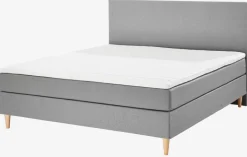 H10 PLAIN Sengegavle|Sengegavl 180x115 Grå-23