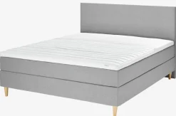 H10 PLAIN Sengegavle|Sengegavl 180x115 Grå-23