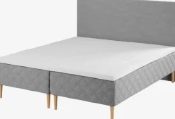 H10 PLAIN Sengegavle|Sengegavl 180x115 Grå-23