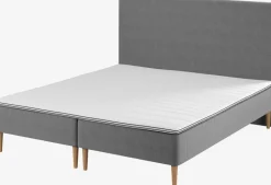 H10 PLAIN Sengegavle|Sengegavl 180x115 Grå-23