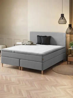 H10 PLAIN Sengegavle|Sengegavl 180x115 Grå-23