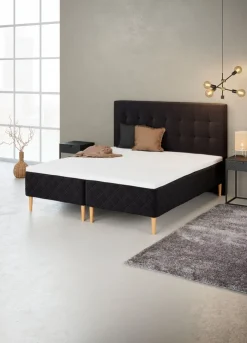 H50 STITCHED Sengegavle|Sengegavl 180x125 Grå-41