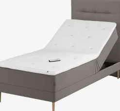 H50 STITCHED Sengegavle|Sengegavl 180x125 Grå-21