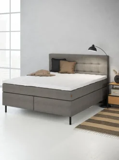 H50 STITCHED Sengegavle|Sengegavl 180x125 Grå-21