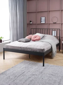 ABILDRO 180 X 200 Cm|160 X 200 Cm|Sengeramme 140x200 sort