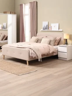 KONGSBERG 180 X 200 Cm|160 X 200 Cm|Sengeramme 90x200 stof Beige