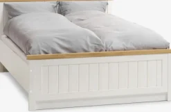 MARKSKEL 180 X 200 Cm|160 X 200 Cm|Sengeramme 140x200 eg/hvid