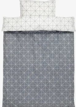 ATLA Sengetøj|Sengetøj 140x200 grå