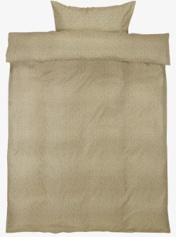 BELINA Sengetøj|Sengetøj mikrofiber 140x200 støvet grøn