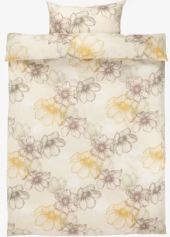 BELMA Sengetøj|Sengetøj satin 140x200 sand