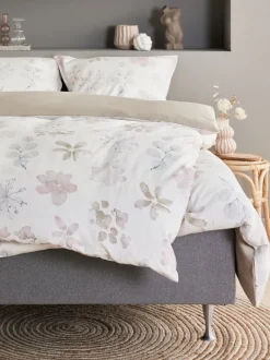 BERIT Sengetøj|Sengetøj satin 140x200 hvid