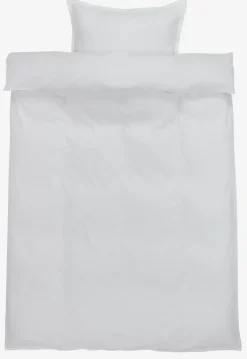 INGEBORG Sengetøj|Sengetøj satin 140x200 Hvid