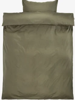 INGEBORG Sengetøj|Sengetøj satin 140x200 Olivengrøn