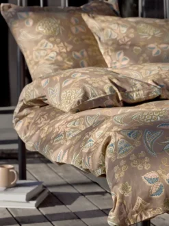 MIMMI Sengetøj|Sengetøj satin 140x200 mørk sand