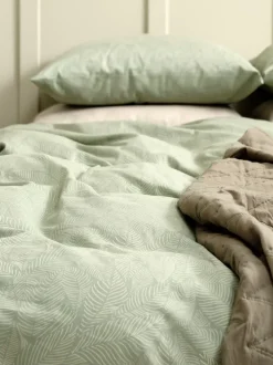 TONE Sengetøj|Sengetøj 140x200 Grøn