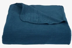 JERNTRE Sengetæpper|Senget忙pper|Sengetæppe 160x220 fleece blå