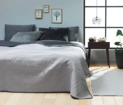 ROSENTRE Sengetæpper|Senget忙pper|Sengetæppe 160x220 Grå