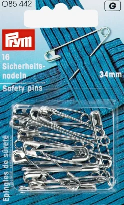 JYSK Sytilbehør|Sikkerhedsnåle 34 mm sølv